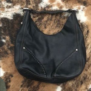 Francesco Biasia leather bag black
